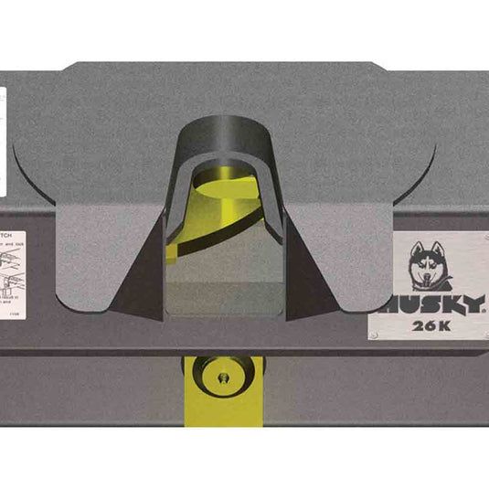 Husky 26K-W Silver Series Fifth Wheel Hitch Head Only