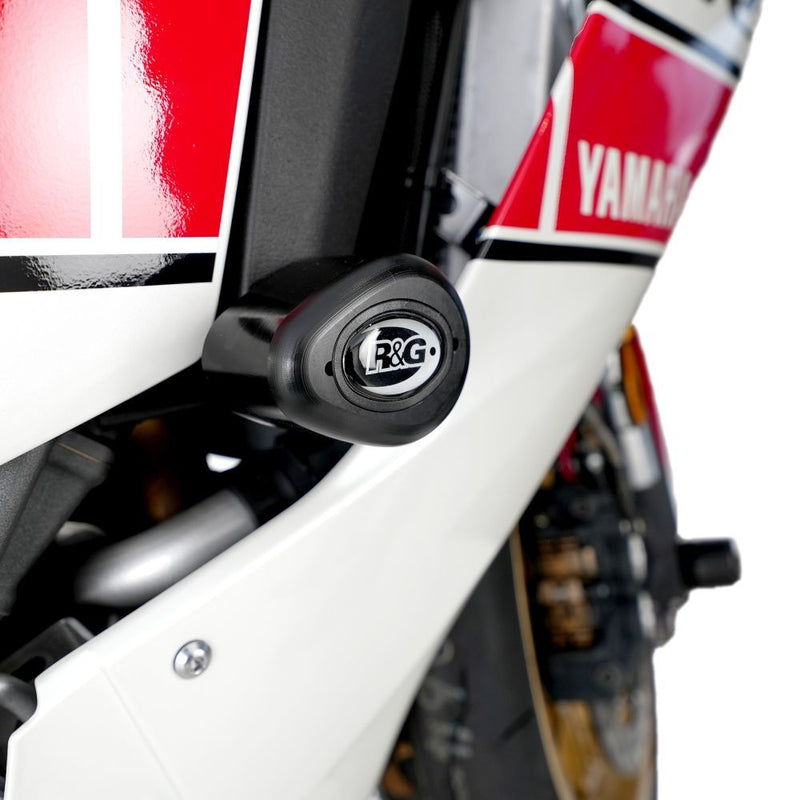 Load image into Gallery viewer, R&amp;G Racing Black Aero Style Crash Protectors CP0388BL
