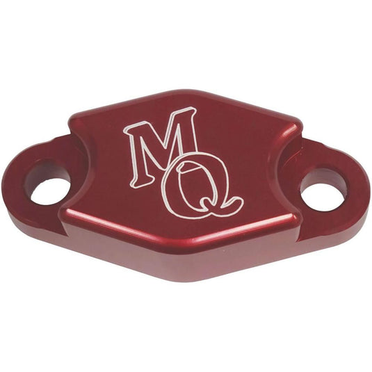 Modquad Parking Brake Block-Off Plate Red