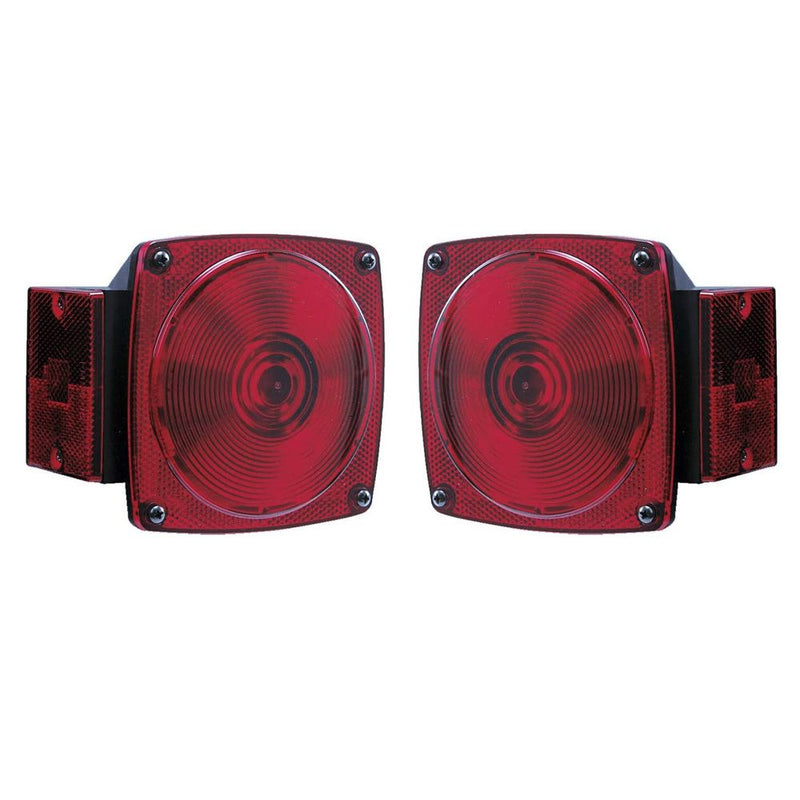 Load image into Gallery viewer, Peterson Incandescent Square Trailer Tail Lights (RLC-441) Submersible
