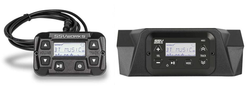 Load image into Gallery viewer, SSV Works MRB3S Media Player With Dash Panel Kit For Can-Am Maverick X3 17-22
