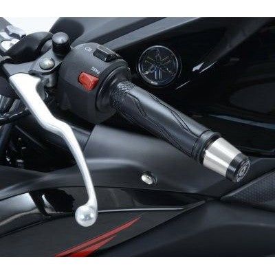 Load image into Gallery viewer, R&amp;G Racing Black Bar End Sliders For 2018-2024 Yamaha MT-03
