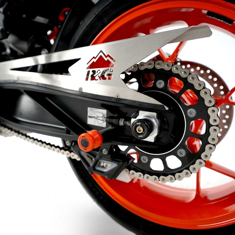 Load image into Gallery viewer, R&amp;G Racing Orange Cotton Reels For 2015-2016 KTM 1050 Adventure
