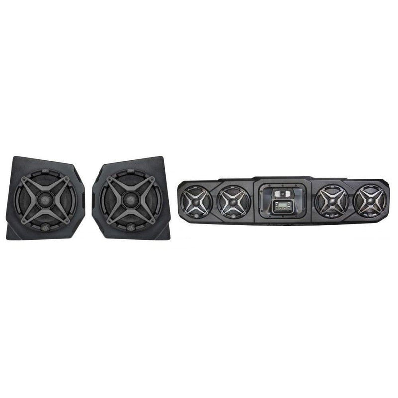 Load image into Gallery viewer, SSV Works 2 Speaker Audio Kit And 4 Speaker Overhead Sound Bar For Can-Am HD10 16-22
