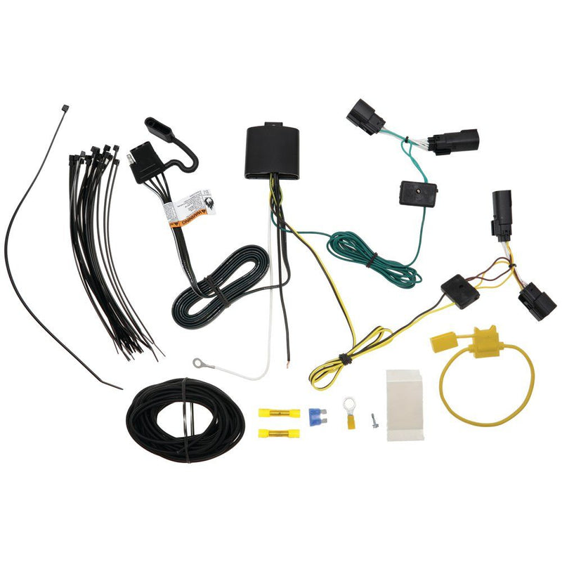 Load image into Gallery viewer, T-One T-Connector Custom Harness, 4-Way Flat, w/Circuit Protected HD Module fits Select GMC Terrain
