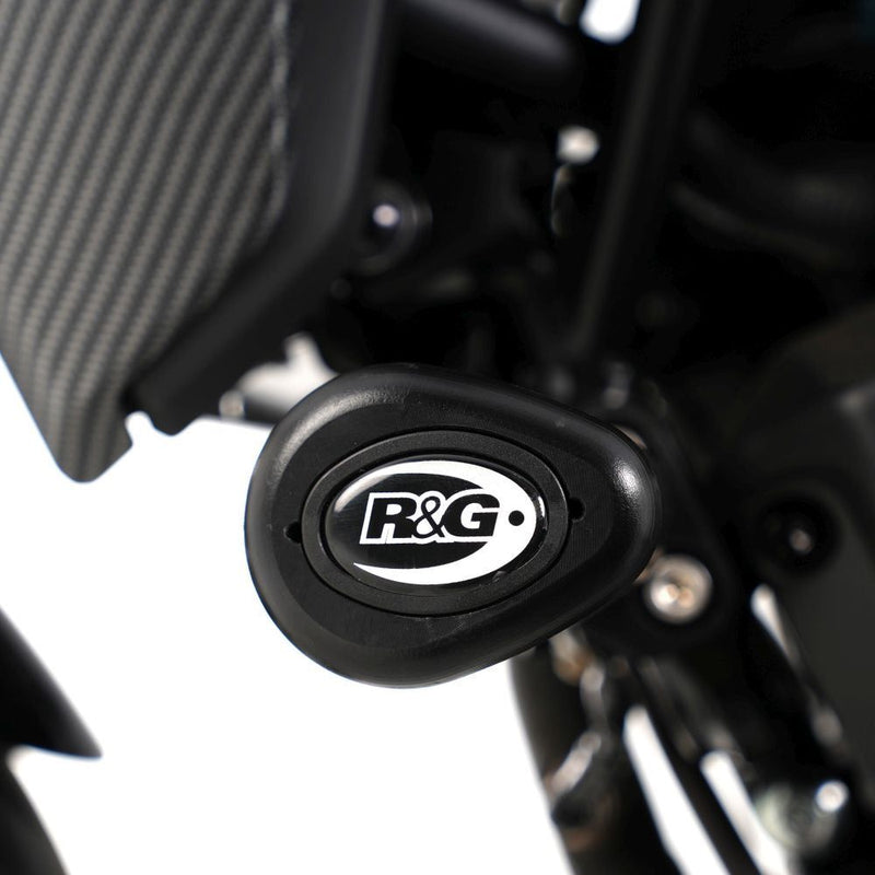 Load image into Gallery viewer, R&amp;G Racing Black Aero Style Crash Protectors For 2022-2024 CF-Moto 300NK
