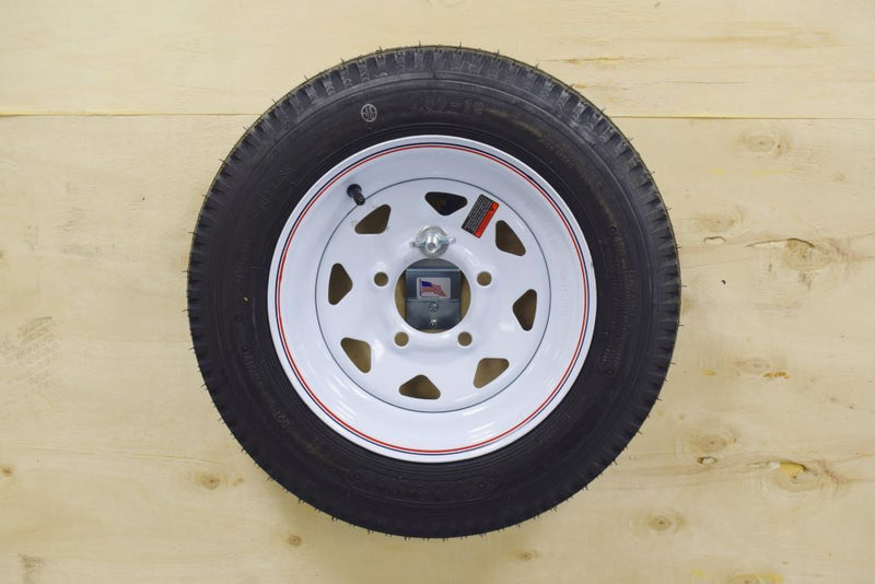 Load image into Gallery viewer, Enclosed Trailer Spare Tire Wall Mount Carrier Kit, USA Made, Complete Hardware Set (RHTC-40)
