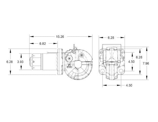 Buyers 50 Ton Heavy Duty Swivel Type Pintle Hitch
