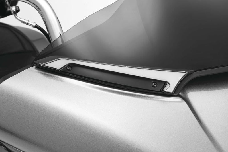 Load image into Gallery viewer, Kuryakyn Tracer Black Windshield Trim Lights 2946
