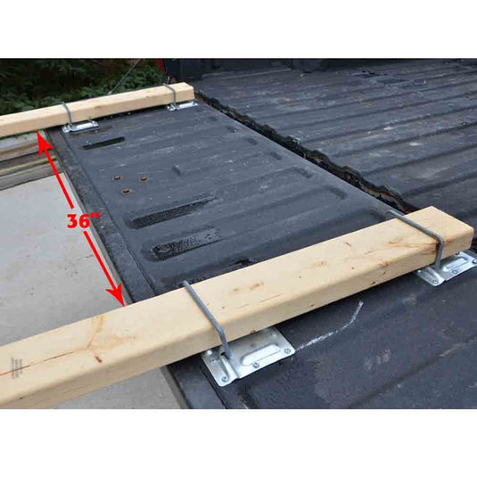 BIG BED Tailgate Sawhorse Bed Extender