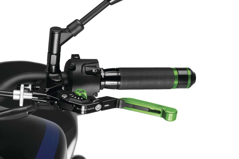 Load image into Gallery viewer, Puig 3.0 Clutch Lever Extendable Foldable Black/Green - 24VNV
