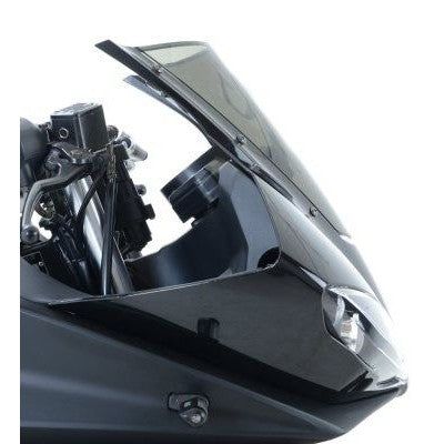 Load image into Gallery viewer, R&amp;G Racing Black Mirror Delete Blanking Plates For 2013-2016 Hyosung GT125R

