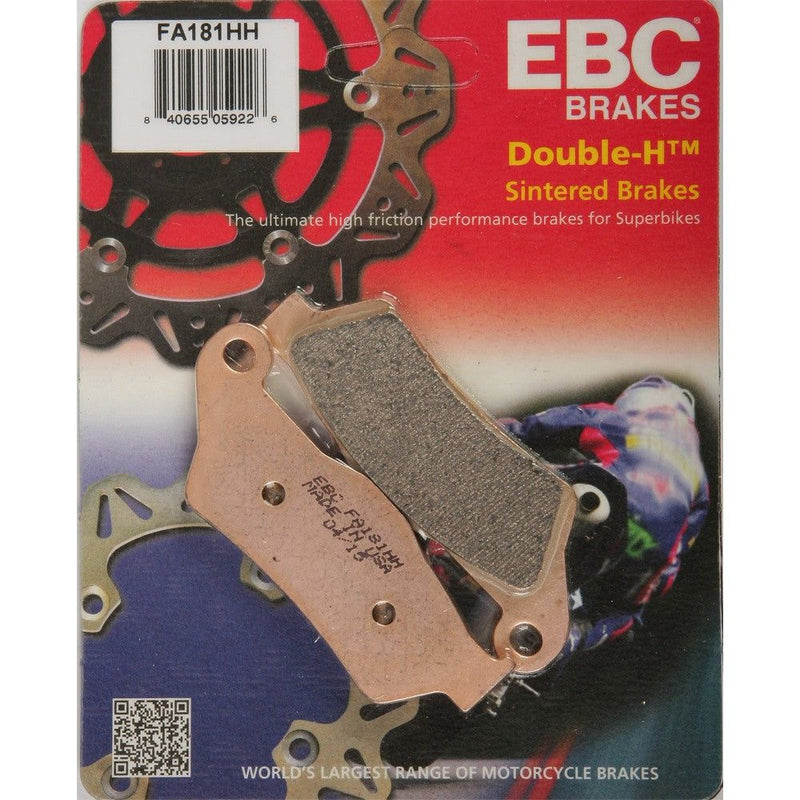 Load image into Gallery viewer, EBC 1 Pair Sintered HH Race Formula Brake Pads MPN FA181HH
