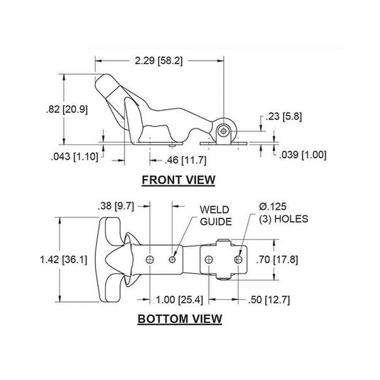 Flexible Rubber Hold Down