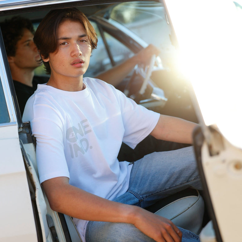 Load image into Gallery viewer, Motocross Tee 15 One Industries ONE by HVT Premium White Tee
