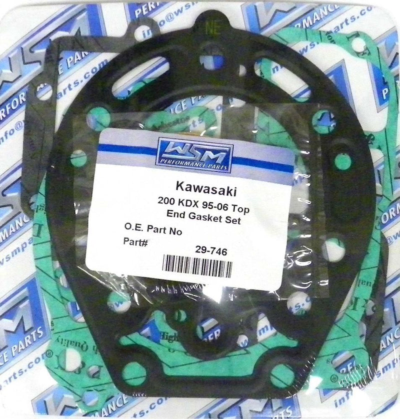 Load image into Gallery viewer, WSM Top End Gasket Kit For Kawasaki 200 KDX 95-06 29-746
