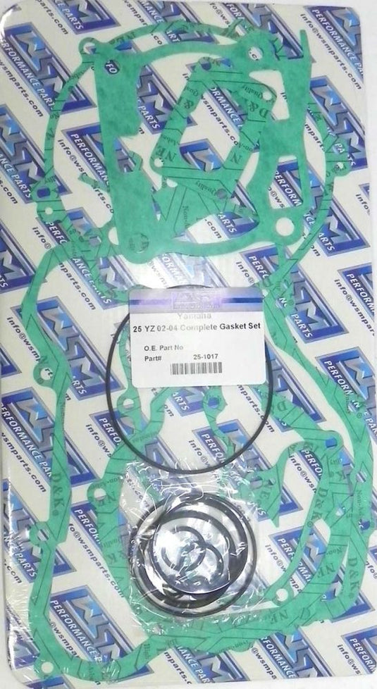 WSM Complete Gasket Kit For Yamaha 125 YZ 02-04 25-1017