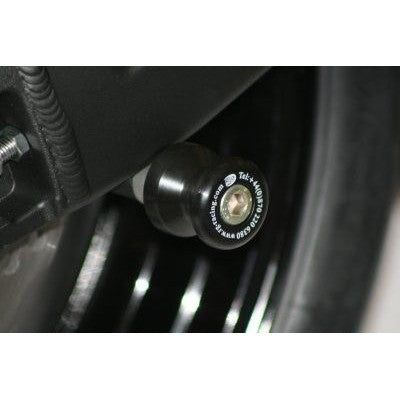 R&G Racing Black Cotton Reels For 2006-2019 Kawasaki Ninja ZX14 ZX1400A