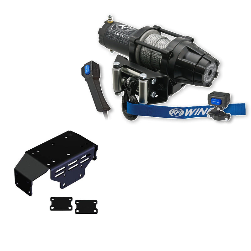 Load image into Gallery viewer, KFI Winch Kit For Honda Pioneer 500 2015-2023
