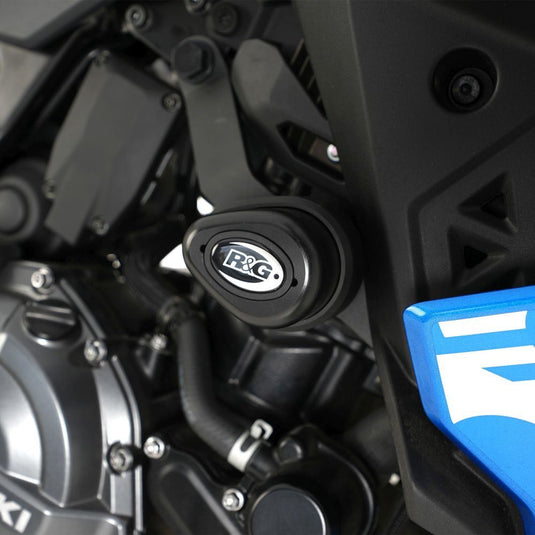 R&G Racing Black Aero Style Crash Protectors For 2024-2024 Suzuki GSX-8R