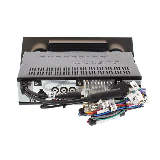 Custom Autosound 1967-68 Camaro Classic Car Stereo With Walnut Bezel