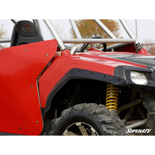 SuperATV Polaris RZR Black Safari Fender Flares SFF-P-RZR