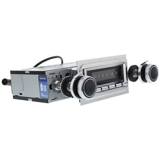 Custom Autosound 1964-67 GTO Premium Bluetooth Classic Car Stereo CAM-GTO-740