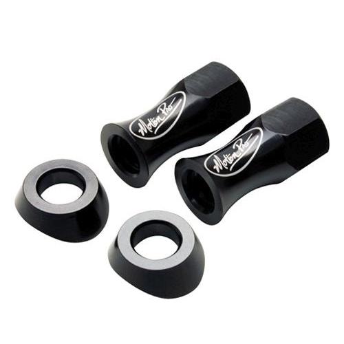 Load image into Gallery viewer, Motion Pro Black Liteloc Rim Nut And Washer 13mm 11-0075
