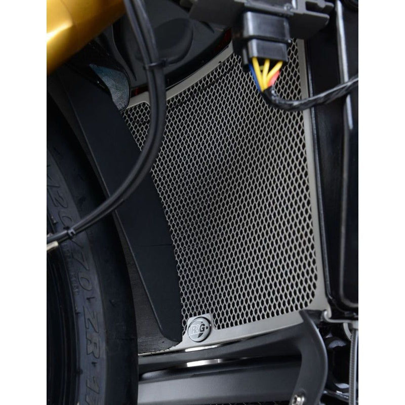 Load image into Gallery viewer, R&amp;G Racing Titanium Aluminum Radiator Guard For 2015-2018 MV Agusta F4RC
