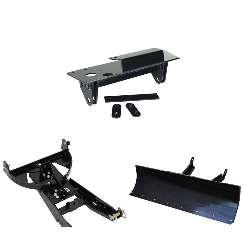 Load image into Gallery viewer, Denali Black UTV Snow Plow Kit For Kawasaki Teryx 800 KRF800 LE 2014-2021
