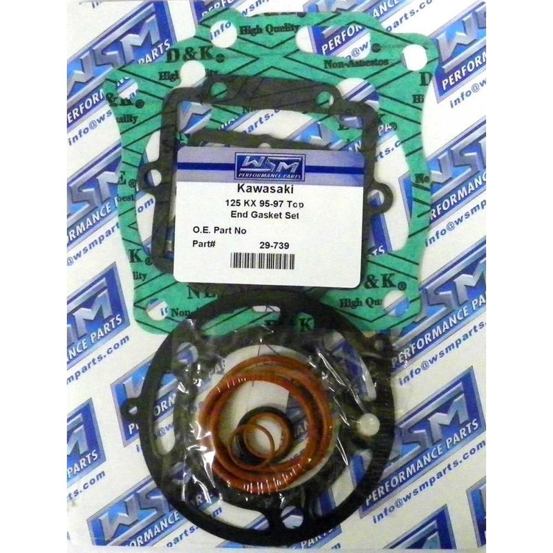 Load image into Gallery viewer, WSM Top End Gasket Kit For Kawasaki 125 KX 95-97 29-739
