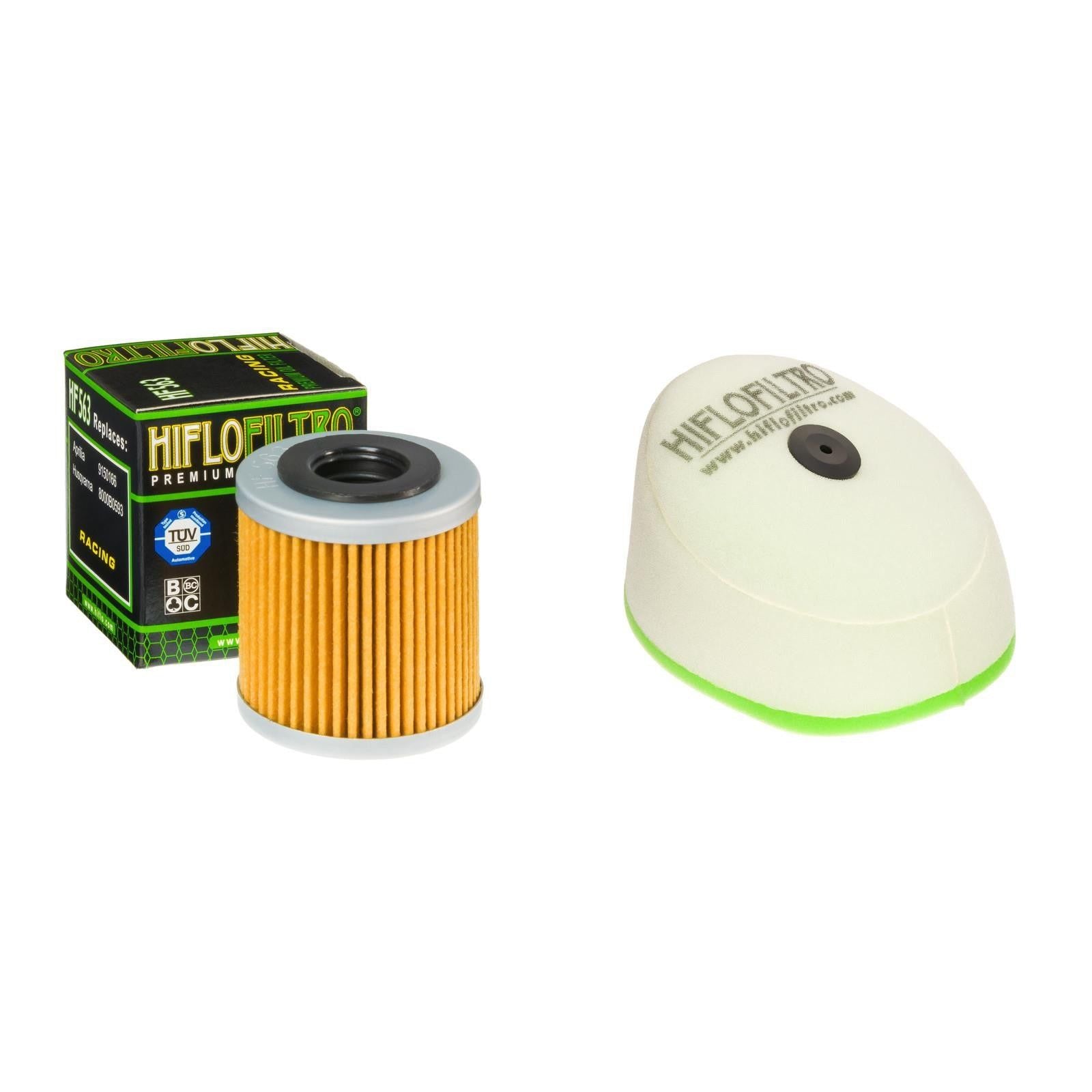 HIFLO FILTRO Oil and Dual-Stage Foam Air filter Kit for HUSQVARNA SM510 R 08-10