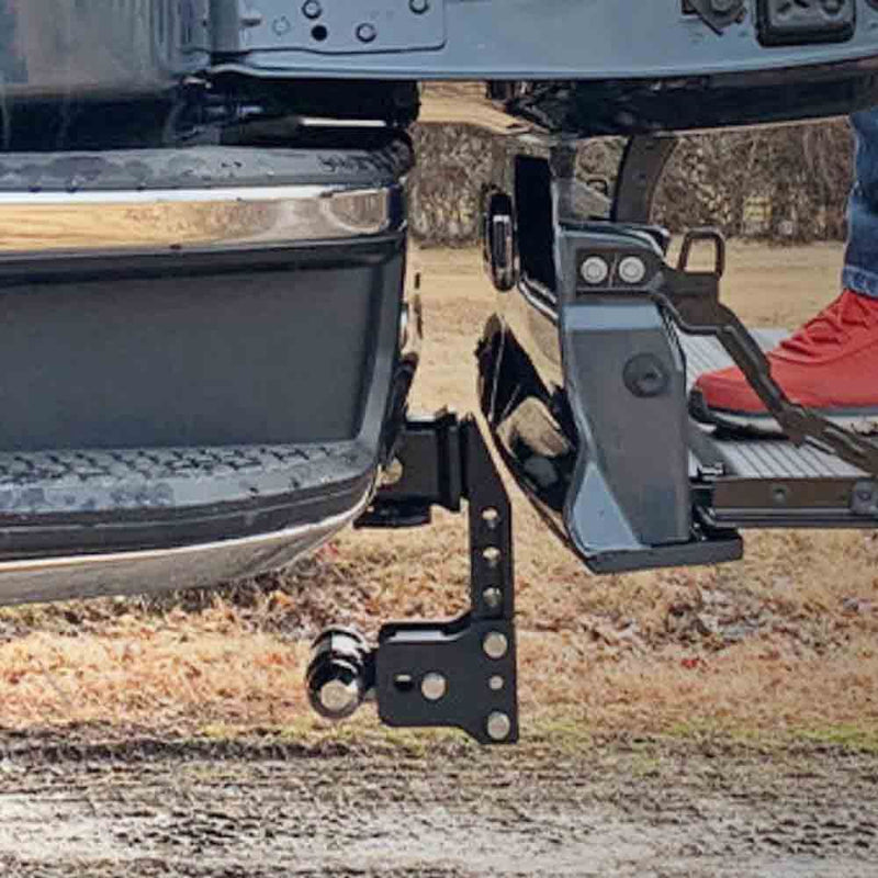 Load image into Gallery viewer, Tow &amp; Stow 2.5&quot; Hitch 2 Ball Mount
