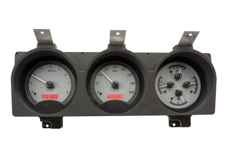 Load image into Gallery viewer, Dakota Digital 1981-1993 Dodge Full-size Truck/Ramchargers VHX Silver Red Display Gauge Kit VHX-81D-PU-S-R
