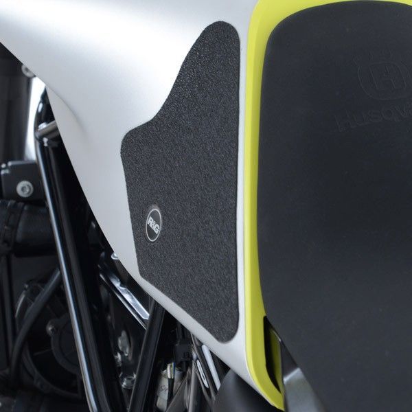 Load image into Gallery viewer, R&amp;G Racing Clear Tank Traction Grips For 2019-2020 Husqvarna SVARTPILEN 701
