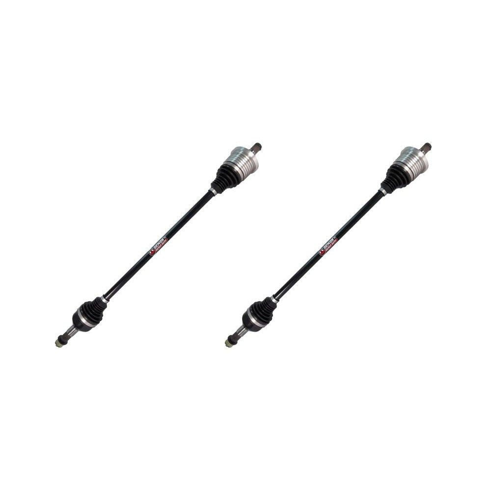 Demon Rear Heavy Duty Axle Set For Polaris Ranger Crew 800 2010-2014