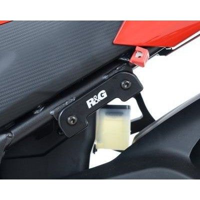 R&G Racing Black Footrest Delete Blanking Plates For 2013-2020 Honda CB400X