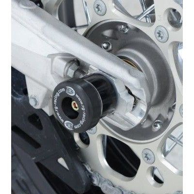 Load image into Gallery viewer, R&amp;G Racing Black Swingarm Protectors For 2015-2018 Husqvarna FS450
