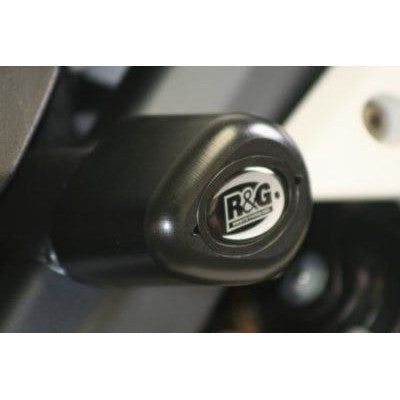 Load image into Gallery viewer, R&amp;G Racing Black Aero Style Crash Protection Bobbins For 2007-2008 BMW G650X Challenge
