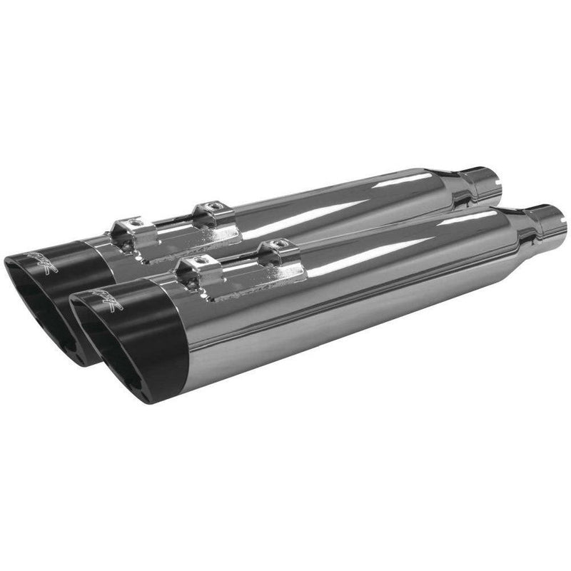 Load image into Gallery viewer, Two Brothers Racing Slash Cut Black Slip-On System 005-4380499D-S
