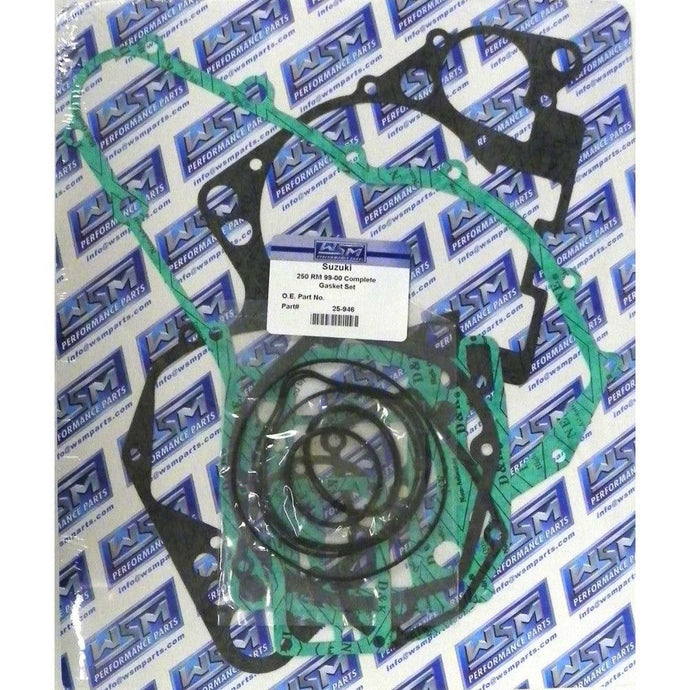 WSM Complete Gasket Kit For Suzuki 250 RM 99-00 25-946