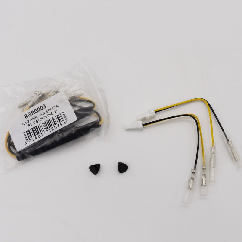 Load image into Gallery viewer, R&amp;G Racing Black Indicator Adapter Kit For 2022-2024 Husqvarna Norden 901
