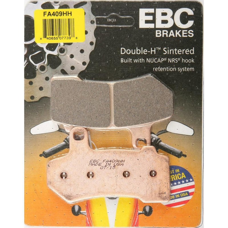 Load image into Gallery viewer, EBC 1 Pair Sintered HH Race Formula Brake Pads MPN FA409HH
