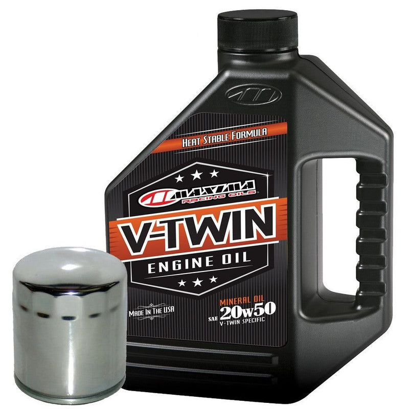 Load image into Gallery viewer, Engine Oil Change Kit for Harley Davidson V-Rod V-Twin HF174C Maxima HIFLO
