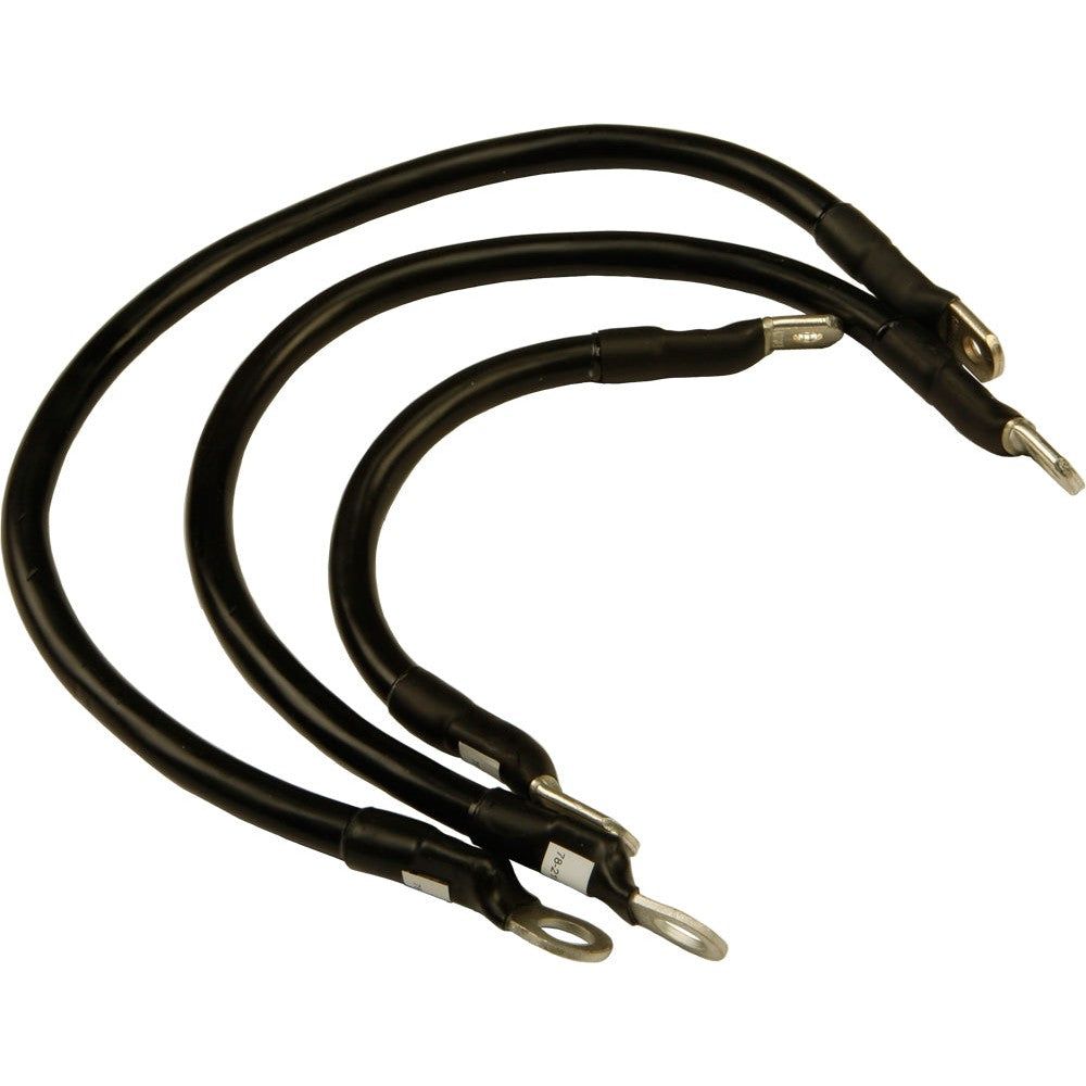 All Balls Black Hi-Performance 4 Gauge Battery Cables 79-3001-1