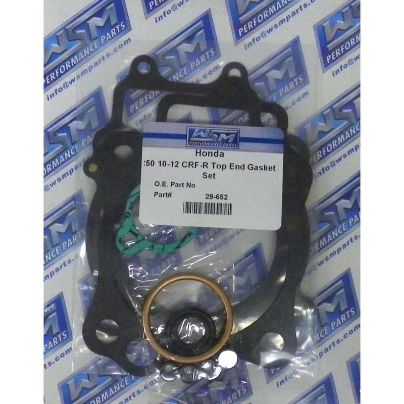 Load image into Gallery viewer, WSM Top End Gasket Kit For Honda 250 CRF-R 10-17 29-652
