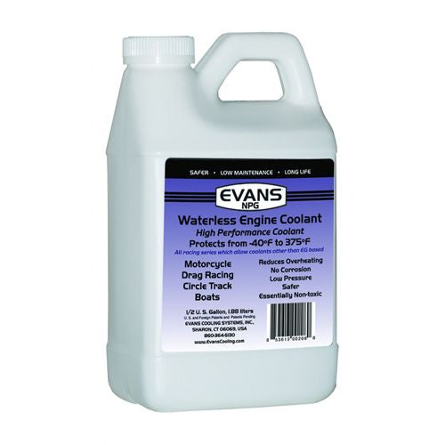 Load image into Gallery viewer, Evans Waterless NPG Engine Coolant - Half Gallon Bottles - Set of 2 - EC10064
