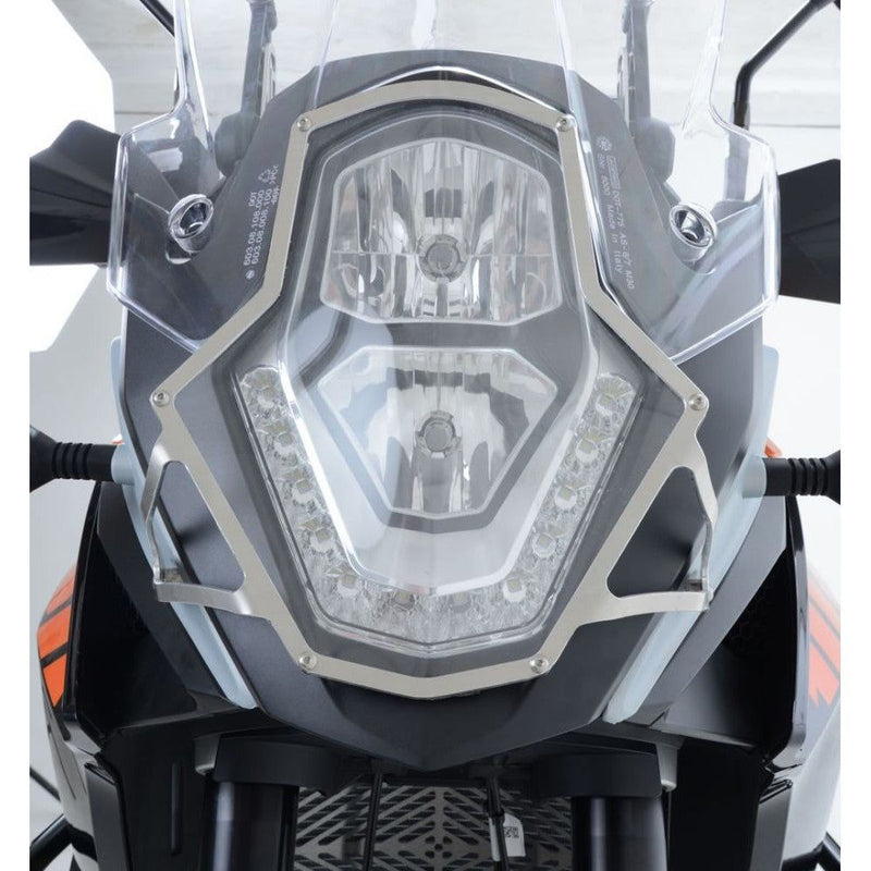 Load image into Gallery viewer, R&amp;G Racing Stainless Steel Headlight Guard For 2015-2016 KTM 1050 Adventure
