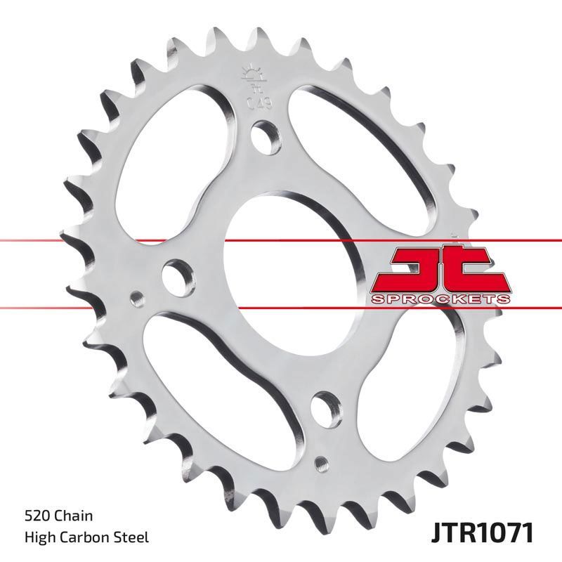 JT Sprockets Rear Steel Sprocket 30 Tooth 30T 520 Chain For KYMCO MXU 150 2002-2015 JTR1071.30