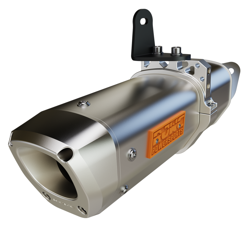 Load image into Gallery viewer, RJWC Single Inline Slip-On APX Exhaust For CF-Moto CFORCE 800/820/850/1000 XC 10170330
